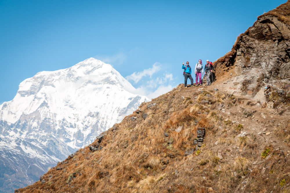 Annapurna Kopra Ridge in Nepal